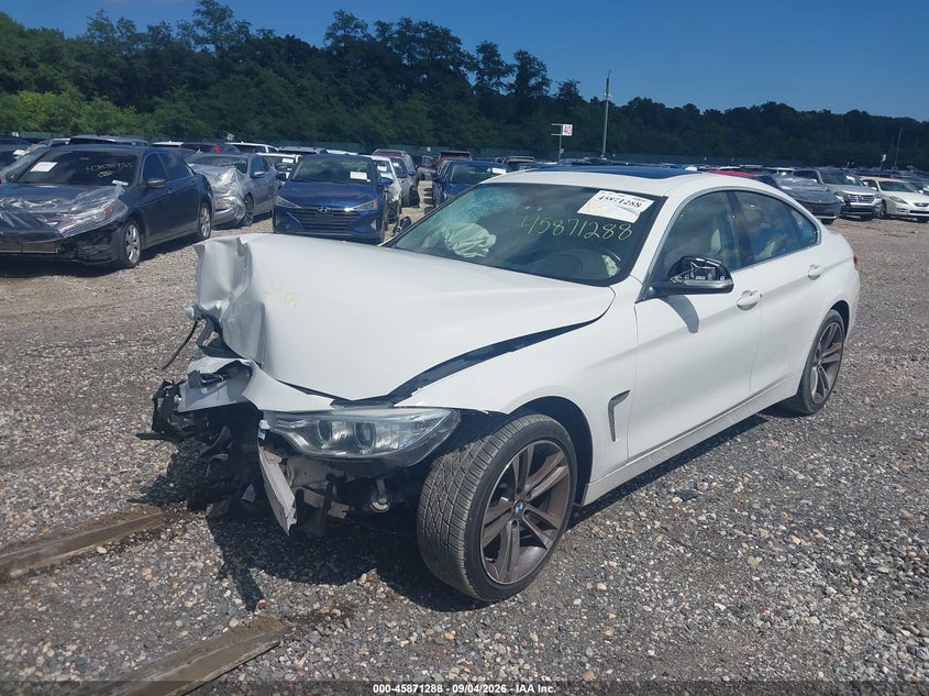 Vin: wba4a7c59fd414648, lot: 46370284, bmw 428 gran coupe xdrive 20152