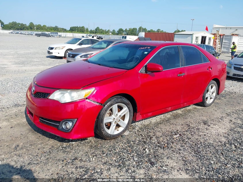 2012 TOYOTA CAMRY SEDAN 2.5L I-4 DOHC, VVT, 178HP
