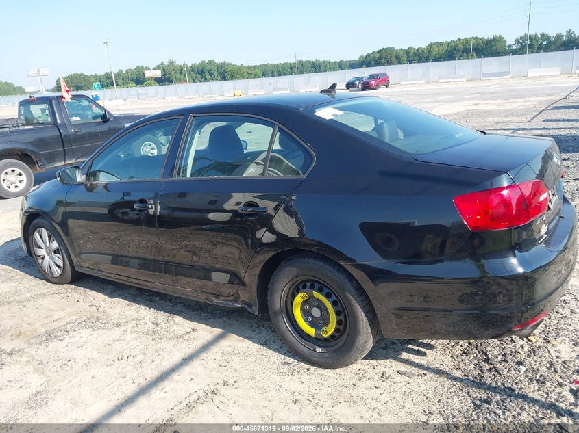 VOLKSWAGEN JETTA 2014 VIN 3VWD07AJ9EM439250