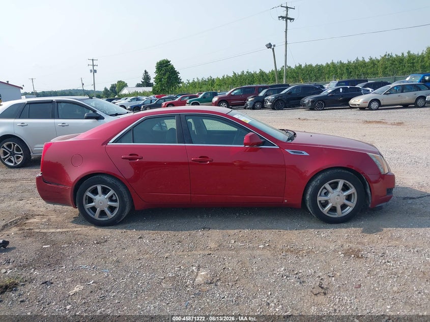 CADILLAC CTS 2008 VIN 1G6DF577780211713