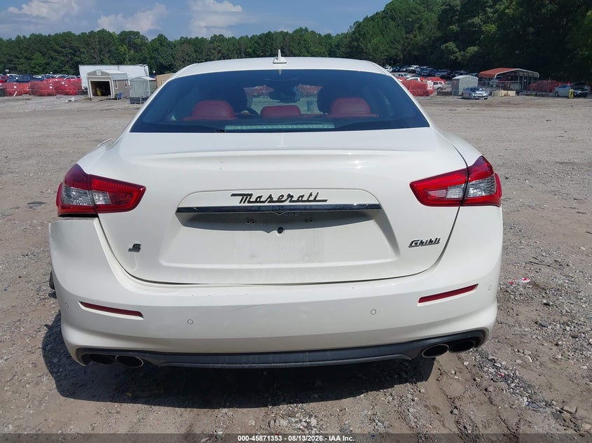 MASERATI GHIBLI 2018 VIN ZAM57YSA2J1285040