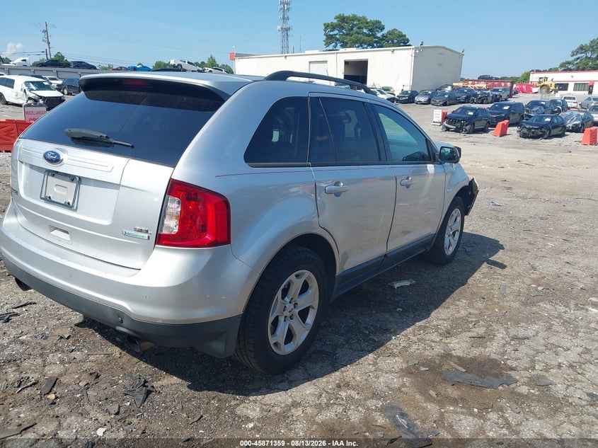 Vin: 2fmdk3j9xeba49041, lot: 46370355, ford edge sel 20144