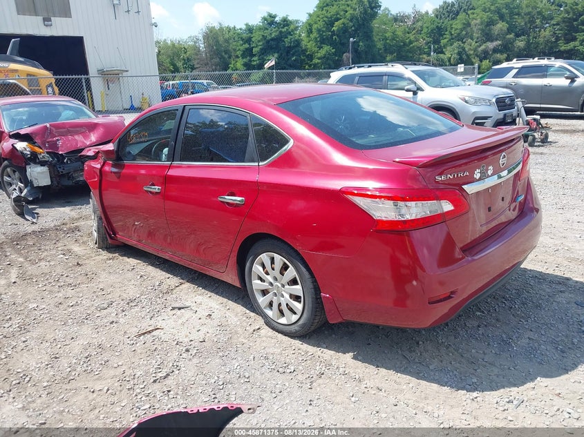 2013 NISSAN SENTRA auction photo 3