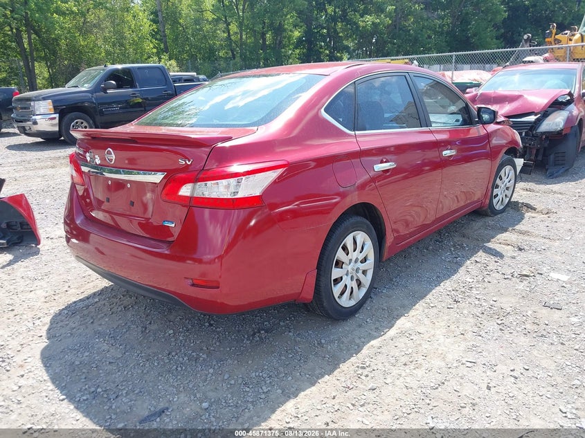 2013 NISSAN SENTRA auction photo 4