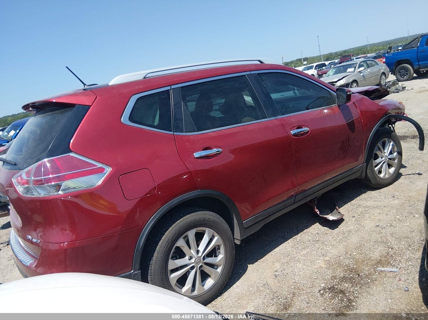 Vin: 5n1at2mk3ff755200, lot: 46370377, nissan rogue s/sl/sv 20154