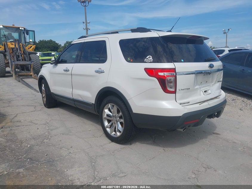 Vin: 1fm5k7f83dgc69446, lot: 46370387, ford explorer limited 20133