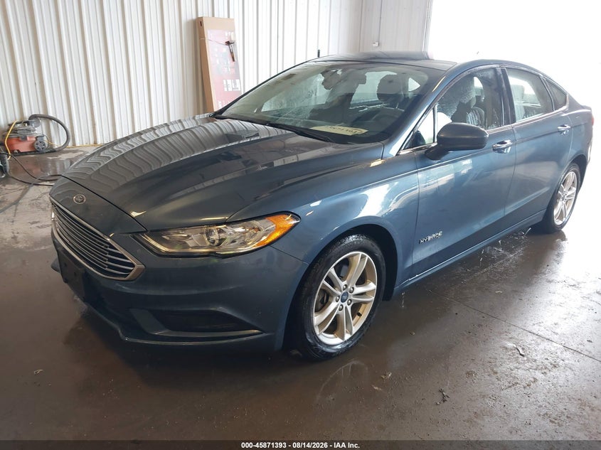 2018 FORD FUSION HYBRID auction photo 2