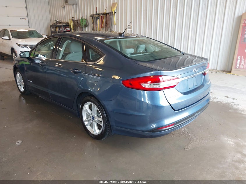 2018 FORD FUSION HYBRID auction photo 3