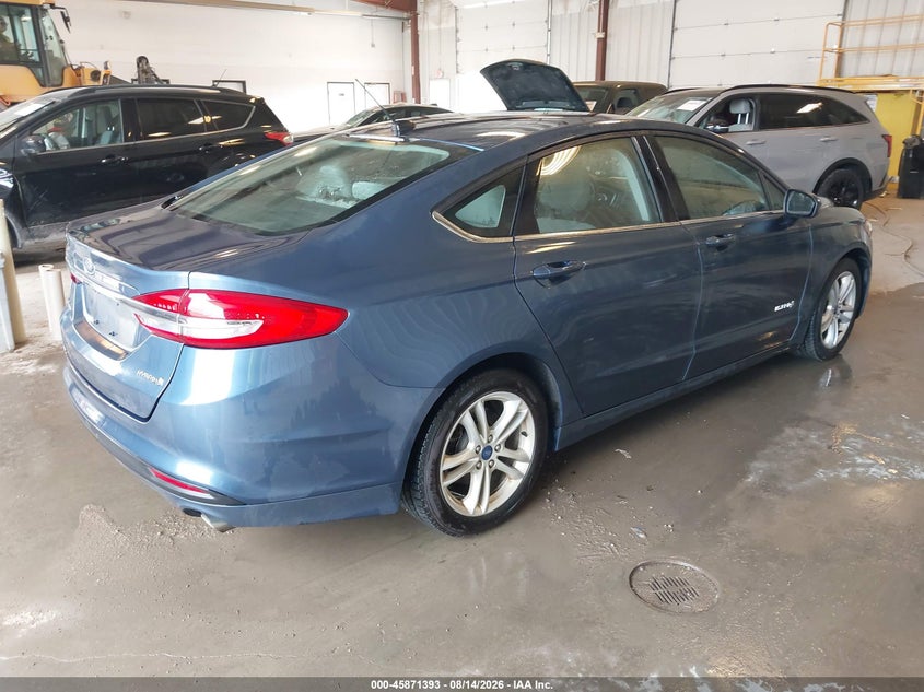 2018 FORD FUSION HYBRID auction photo 4