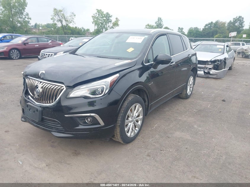 Vin: lrbfxdsaxhd085256, lot: 46370396, buick envision essence 20172