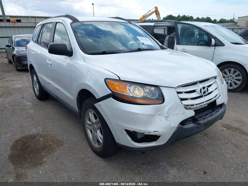 2011 Hyundai Santa Fe Gls, Перёд и зад, IAAI, VIN 5XYZG3AB3BG015318