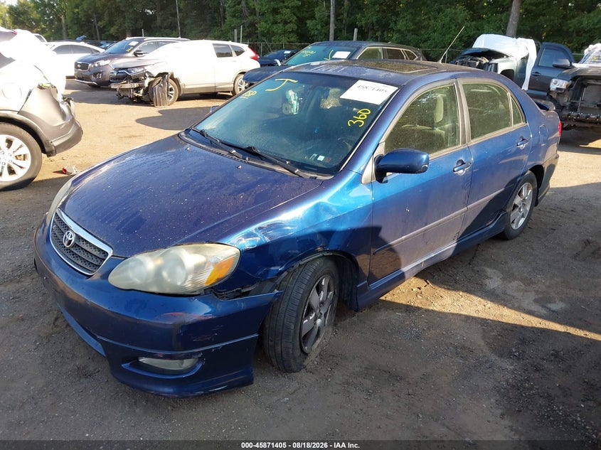 2007 TOYOTA COROLLA auction photo 2