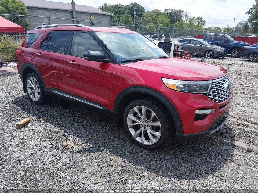 Vin: 1fm5k8hc5ngb04670, lot: 46370420, ford explorer platinum 2022 img_1