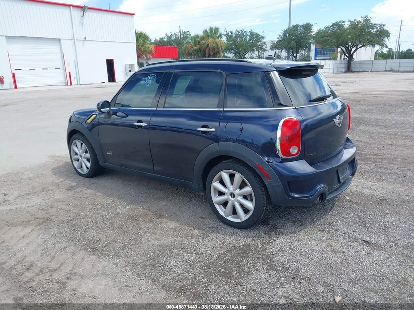 Vin: wmwzc5c55cwl63458, lot: 46370436, mini cooper s countryman 20123
