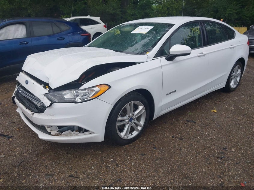 2018 FORD FUSION HYBRID auction photo 2