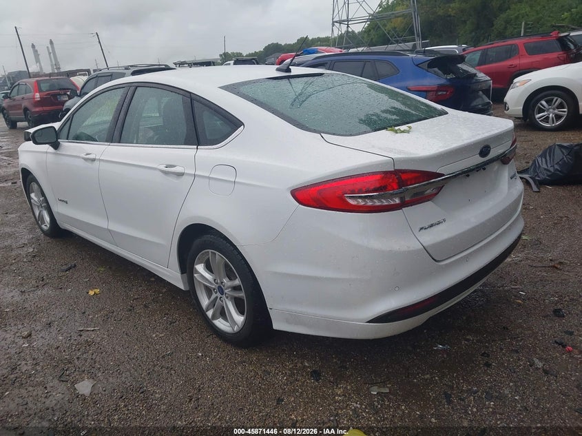 2018 FORD FUSION HYBRID auction photo 3