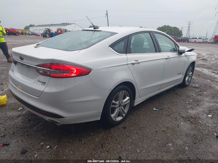 2018 FORD FUSION HYBRID auction photo 4