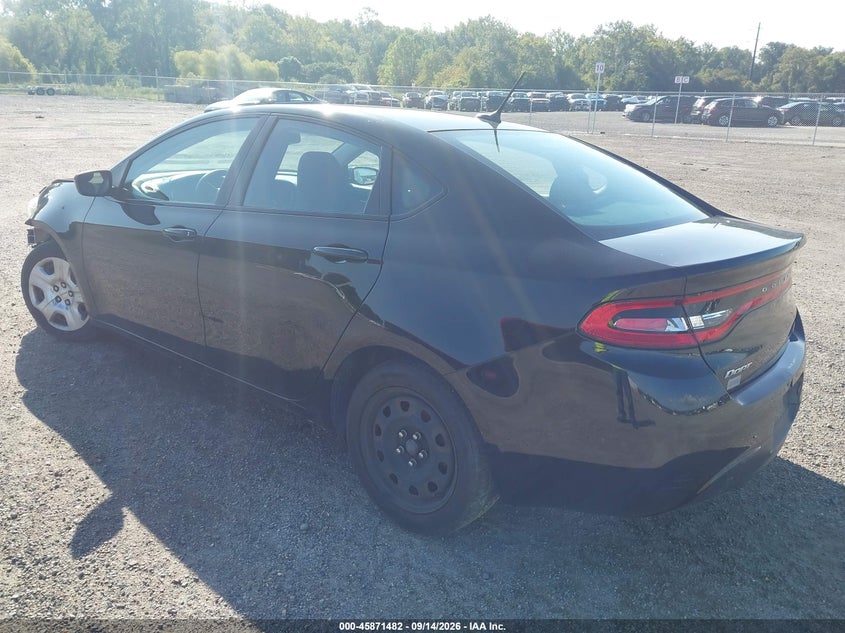 Vin: 1c3cdfaa7ed868853, lot: 46370478, dodge dart se 20143