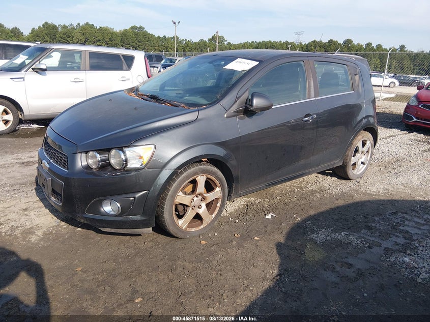 CHEVROLET SONIC 2014 VIN 1G1JE6SB9E4203761