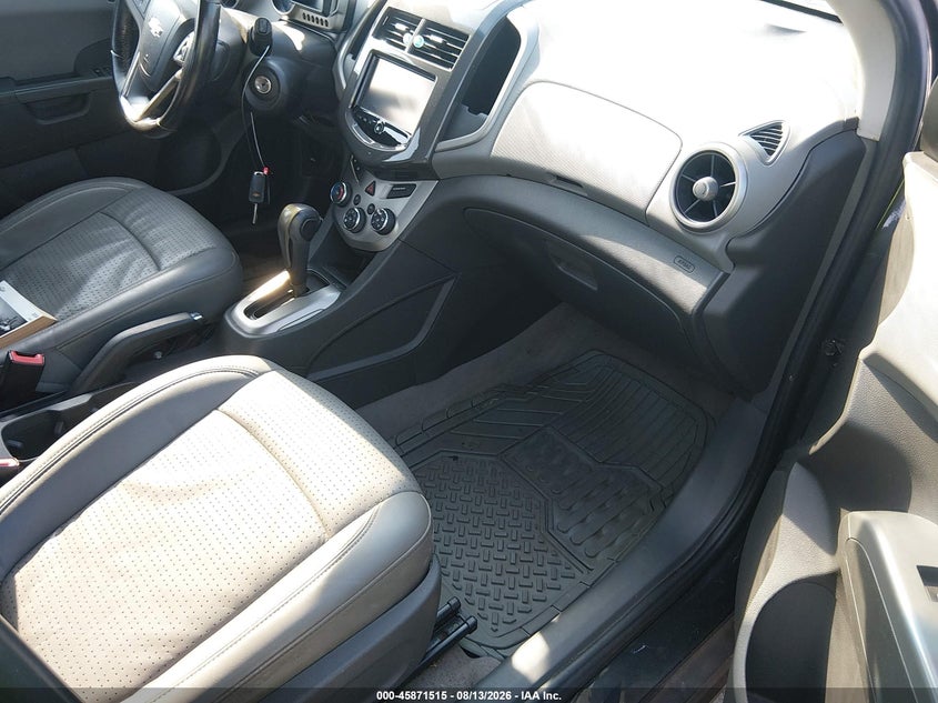 CHEVROLET SONIC 2014 VIN 1G1JE6SB9E4203761