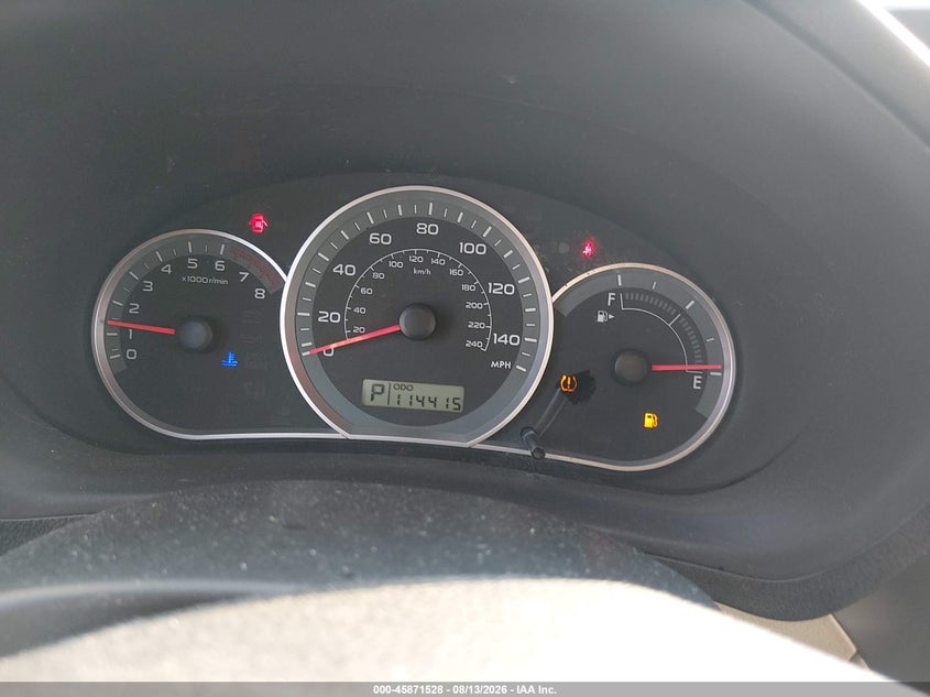 2009 SUBARU IMPREZA auction photo 7