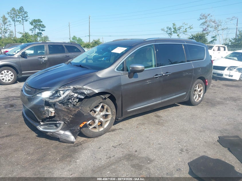 Vin: 2c4rc1gg1hr504808, lot: 46370526, chrysler pacifica limited 20172