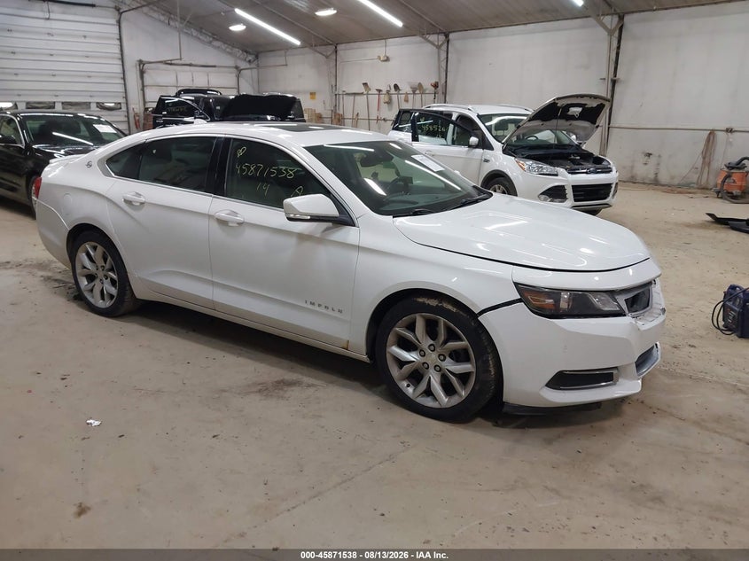 Vin: 2g1125s38e9168591, lot: 46370534, chevrolet impala 2lt 20141