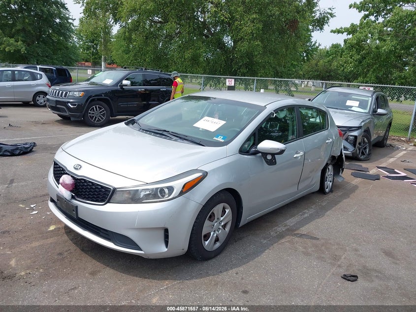 Vin: knafk5a82j5773415, lot: 46370553, kia forte lx 20182