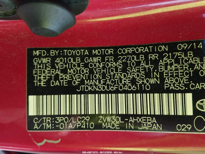 TOYOTA PRIUS - zdjęcie 9