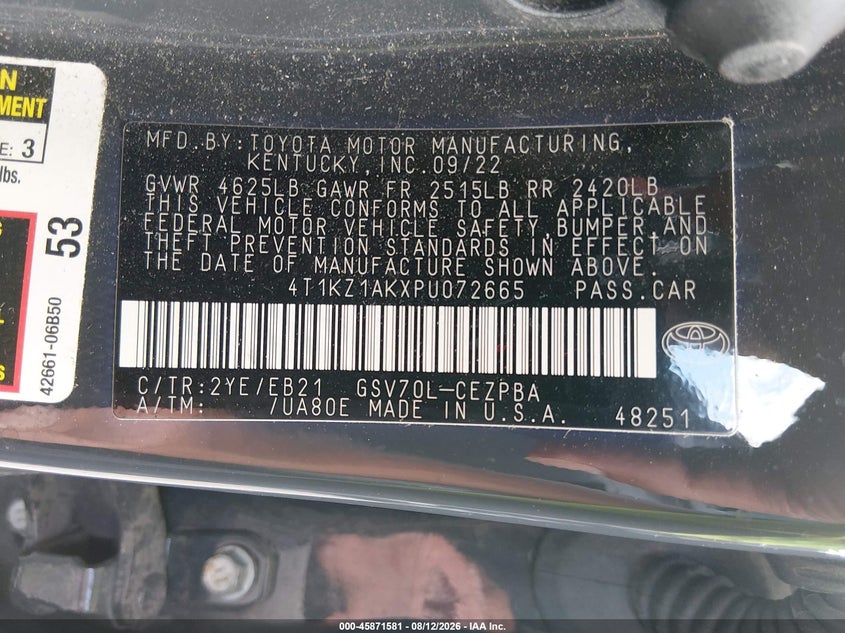 TOYOTA CAMRY - zdjęcie 9