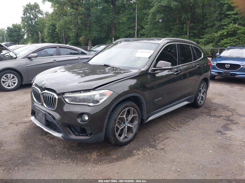 Vin: wbxht3c33h5f73206, lot: 46370580, bmw x1 xdrive28i 20172