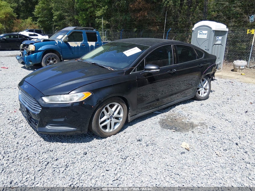 2013 Ford Fusion, Левый бок, IAAI, VIN 3FA6P0G78DR337021 — фото 2