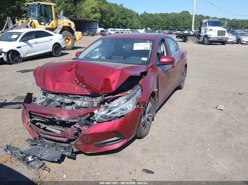 2020 NISSAN SENTRA auction photo 2