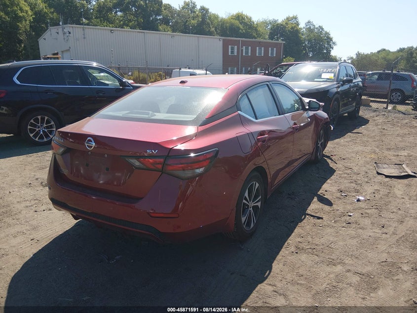 2020 NISSAN SENTRA auction photo 4
