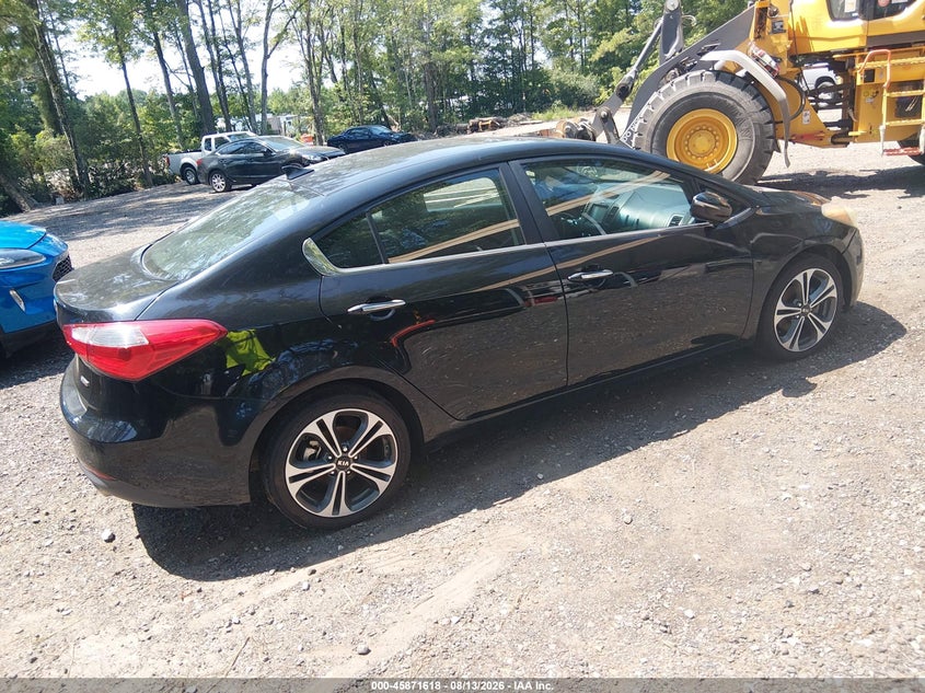 Vin: knafz4a83e5128302, lot: 46370614, kia forte ex 20144