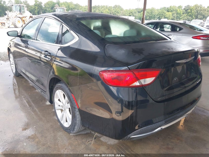 Vin: 1c3cccabxgn181292, lot: 46370631, chrysler 200 limited 20163