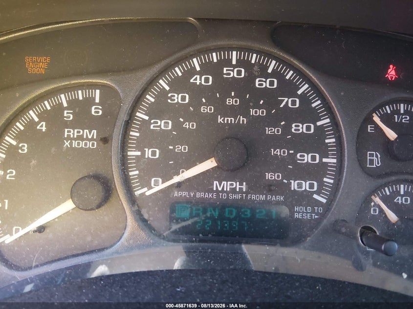 2002 CHEVROLET SILVERADO 1500 auction photo 7