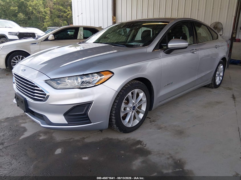 Vin: 3fa6p0lu0kr115727, lot: 46370637, ford fusion hybrid se 20192