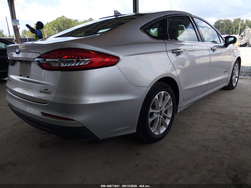 Vin: 3fa6p0lu0kr115727, lot: 46370637, ford fusion hybrid se 20194