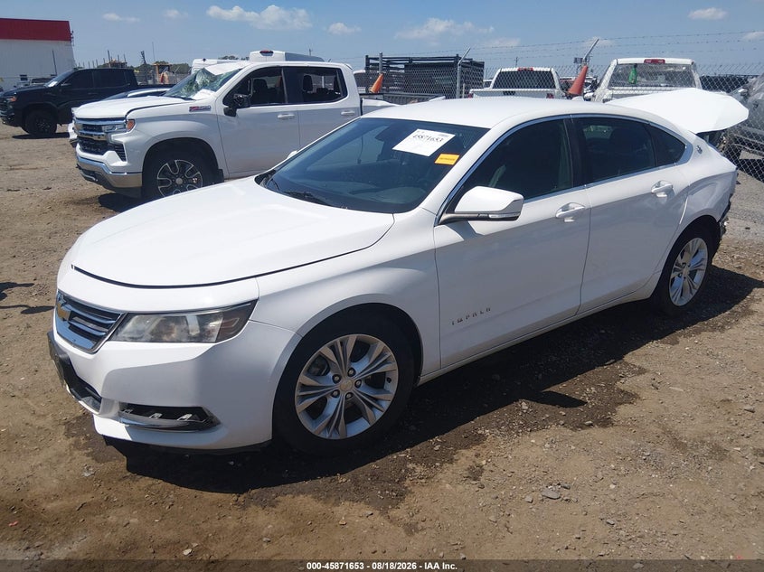 Vin: 2g1125s36e9133399, lot: 46370649, chevrolet impala 2lt 20142
