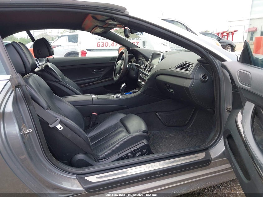 2012 BMW 650I auction photo 5