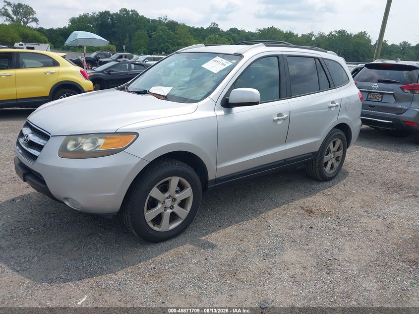 2007 HYUNDAI SANTA FE SPORT UTILITY VEHICLE 3.3L V-6 DOHC, VVT, 242HP