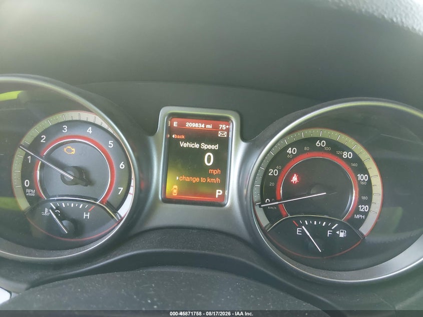 2018 DODGE JOURNEY auction photo 7