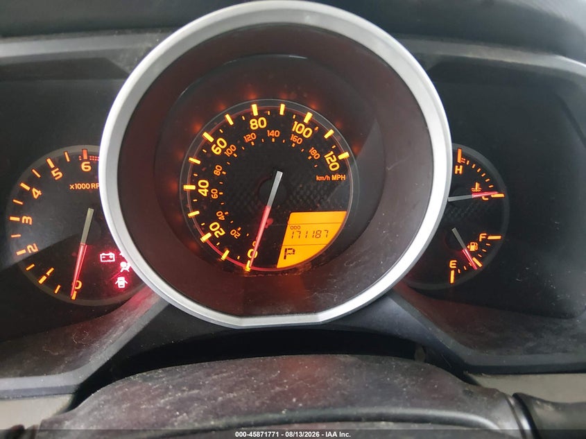 TOYOTA 4RUNNER 2013 VIN JTEZU5JR7D5062327