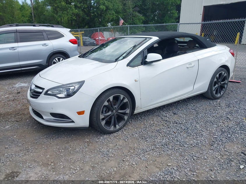 2017 Buick Cascada, Затопление, IAAI, VIN W04WH3N5XHG039233 — фото 2