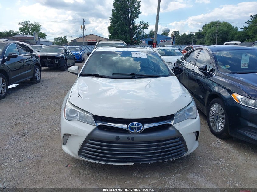 TOYOTA CAMRY HYBRID 2016 VIN 4T1BD1FK1GU195035
