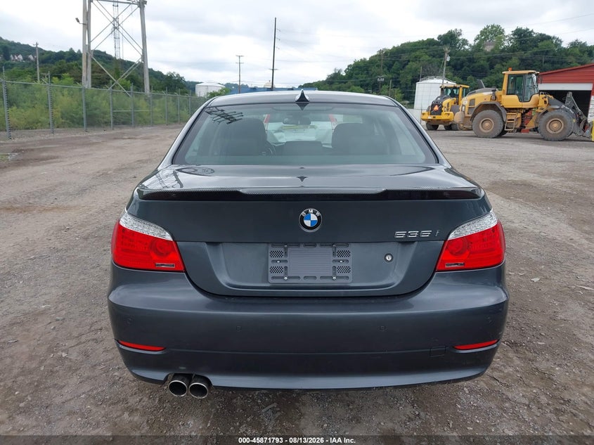 BMW 535I 2010 VIN WBANV9C55AC390058