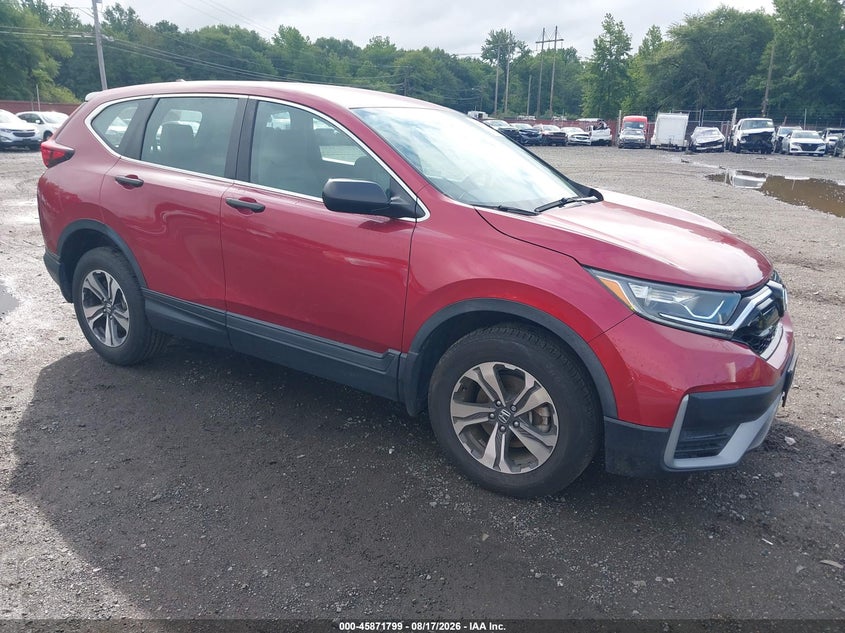 2020 Honda Cr-V Awd Lx, Затоплення, IAAI, VIN 5J6RW2H27LL020329