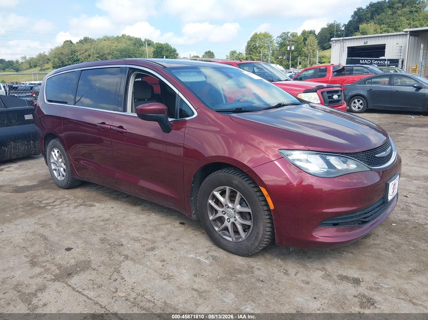 Vin: 2c4rc1dg9hr519979, lot: 46370806, chrysler pacifica touring 20171