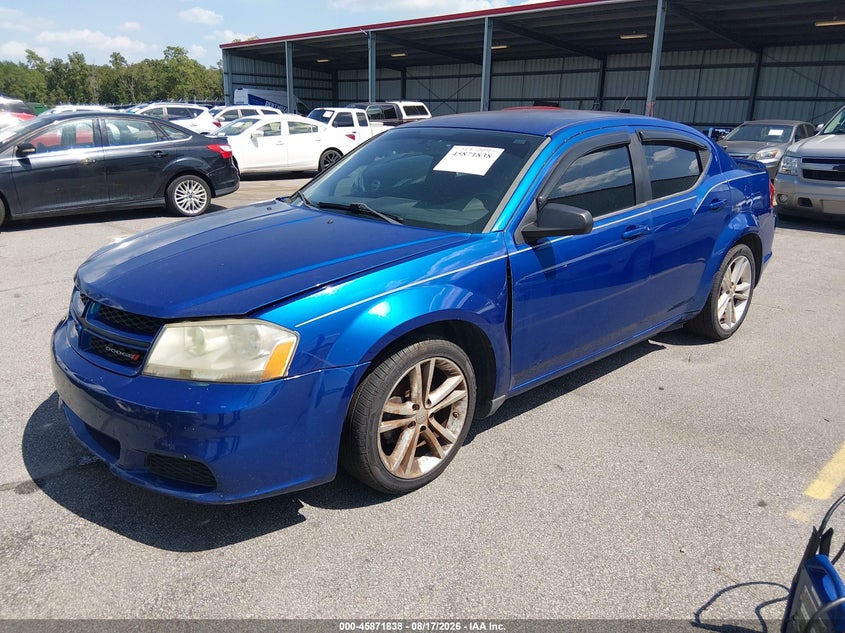 Vin: 1c3cdzab6en174708, lot: 46370834, dodge avenger se 20142